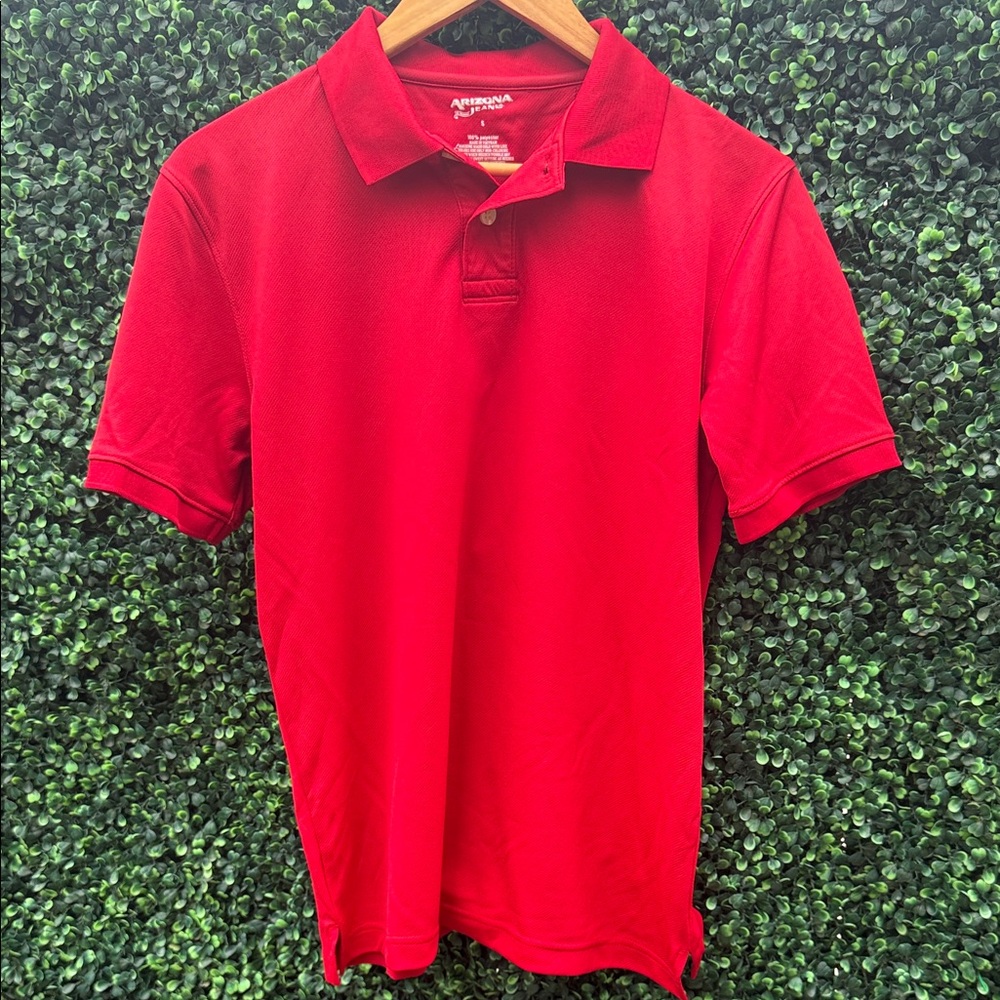 Arizona Jean Company Bold Red Men's Polo